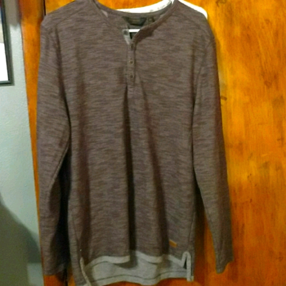 Patched long sleeve